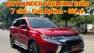 Outlander 20 CVT Premium 2020  Dòng xe 7 chỗ nhiều trang bị cao cấp [upl. by Novia]