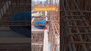 Shuttering joint filling বীম সাটারিং এর জয়েন্ট বন্ধ করা।construction civilengineering building [upl. by Wartow]