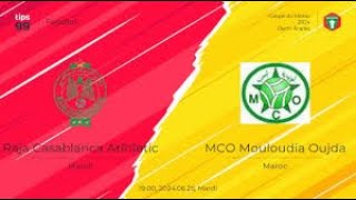 بث مباشر مباراة الرجاء الرياضي و نادي مولودية وجدة RCA vs MCO [upl. by Lettie]