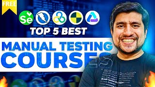 Top 5 Manual Testing Courses for Job June 2023 [upl. by Candi352]