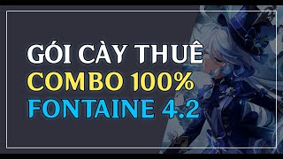 ✅ Cày thuê Genshin Full 100 Fontaine 42 [upl. by Teddy]