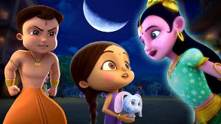 Chhota Bheem aur Chand Pari ki Kahani  Moon Cartoons for Kids  Fairy Tale for Children [upl. by Sorcim]