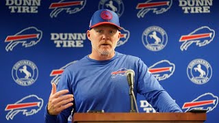 Coach Sean McDermott discusses the Bills preseason victory in Chicago [upl. by Nevi810]