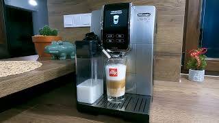 DeLonghi Dinamica Plus  Latte Macchiato [upl. by Hitt218]