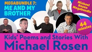 🛬 Me and my Brother 🛫 London Airport 🛫 Megabundle 7 🛫 Kids Poems and Stories with Michael Rosen [upl. by Ytissac]