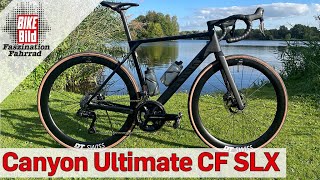 Canyons neues TopCarbonRennrad im Check das Ultimate CF SLX 9 Di2 2023 [upl. by Madelaine]