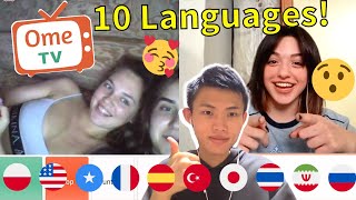 Polyglot SHOCKS Strangers by Speaking Their Native Languages on Omegle [upl. by Ibbison574]