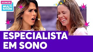 Tatá Werneck entrevista uma Especialista em Sono  Lady Night  Humor Multishow [upl. by Deirdre33]