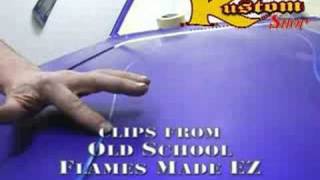 Old School Flames Made EZ with Ed Hubbs amp Kustom SHop [upl. by Inattirb]