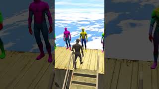 SpiderMan’s Water Adventures in GTA 5  Epic Ragdoll Fails Ep128 Shorts [upl. by Eirrol]