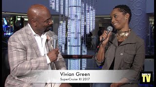 Vivian Green Interview  2017 SuperCruise [upl. by Hacissej]