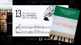 Scrolling Sheet Piano Collections Final Fantasy V Full Album [upl. by Dnomed]