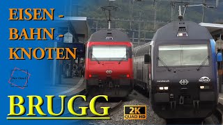 EISENBAHNKNOTEN BRUGG [upl. by Templa128]