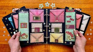 DIY Easy Advent Calendar Book  Using Book Pages or Envelopes [upl. by Eycal]