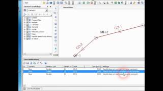 Learn SewerGems V8i  lesson 3  part 3  exercise [upl. by Pisano]