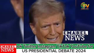 US PRESIDENTIAL DEBATE 2024 [upl. by Spatz953]