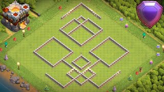 Once Diseño Ayuntamiento 11  Th11  Subida De Copas Clash of Clans [upl. by Alexandre]