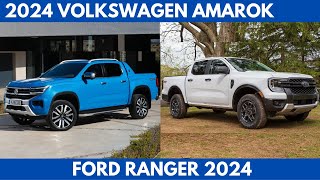 2024 Volkswagen Amarok Vs Ford Ranger 2024 International Pickup Award Comparison [upl. by Skye]