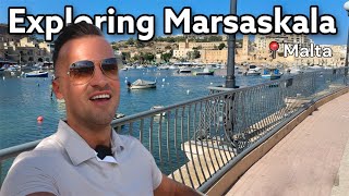 Is this city in Malta becoming the new Sliema  Exploring Marsaskala [upl. by Dnomaid]