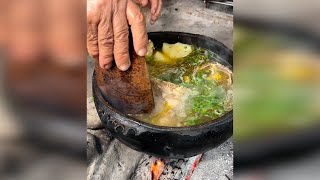 Caldo de gallina criolla Nievita Zambrano [upl. by Udenihc]