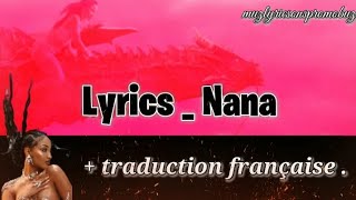 Shenseea  Nana  Lyrics amp traduction française [upl. by Sturges251]