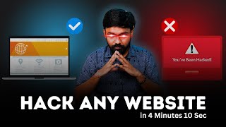 How hackers hack any website in 4 minute 15 seconds [upl. by Aim]