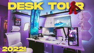 A Teenager’s DREAM Setup Gaming  Streaming InDepth Desk Tour [upl. by Ater130]