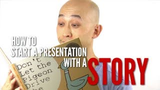 Presentation Expression How to start a presentation with a story [upl. by Czarra519]