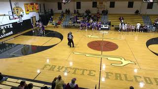 Fayette Middle School vs Slater Middle School Basketball [upl. by Acassej]