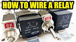 5 Pin Relay Wiring For Beginners  Diagram  WiringRescue [upl. by Bethesda]