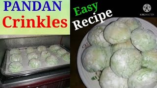 Pandan CrinklesEasy recipe homemadecooking negosyoideas howtocook [upl. by Janessa121]