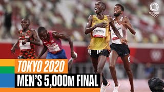 Mens 5000m Final 🏃‍♂️ Tokyo Replays [upl. by Ynelram]