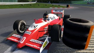 Assetto Corsa F1 1988 Zakspeed 881 at Salzburgring B Schneider hotlap [upl. by Yarled]