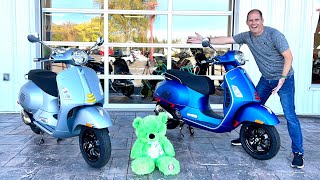 Vespa 300 GTS SuperSport vs SuperTech InDepth Comparison [upl. by Brunella]