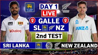 Sri Lanka v New Zealand 2nd Test Live Scores  SL vs NZ 2nd Test Day 1 Live Scores amp Discussion Only [upl. by Odawa420]