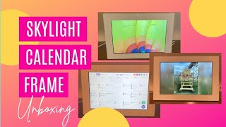 SKYLIGHT CALENDAR FRAME UNBOXING [upl. by Normak]