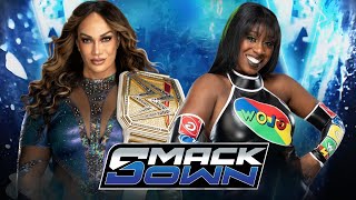 WWE SmackDown Nia Jax Vs Naomi WWESD WWE2K24 [upl. by Hyatt]