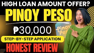 PINOY PESO LOAN APP REVIEW 2024  LOAN UP TO ₱30000 AT LONG TERM REPAYMENT DAW ALAMIN NATIN [upl. by Suirtimed]