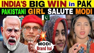 MODI FEAR IN PAKISTAN  INDIA VS PAK FIGHT IN UN  PAK GIRL REACTION [upl. by Chansoo886]