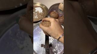 Assamese famous nariyal🥥ladoo  food [upl. by Airdnaz]