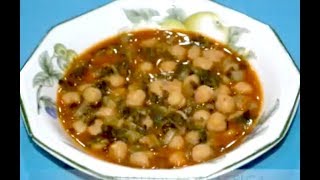 GUISO DE GARBANZOS CON ACELGAReceta TradicionalFácil y Rápida😋 [upl. by Jochebed362]