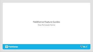 How To Build and Deploy Custom Forms In FieldSense [upl. by Eirol]