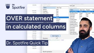 OVER Statement in Calculated Columns [upl. by Aikram]