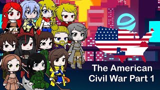 Gate react to The American Civil War Part 1 [upl. by Reivaz663]