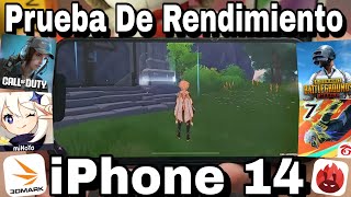 🎮 iPhone 14 128Gb 🕹️  Prueba De Rendimiento Y Juegos [upl. by Jethro]