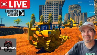 🔴Live IRL Heavy Equipment Operator Simulator with Joysticks  Realistic Excavator amp Dozer Action [upl. by Llerahc632]