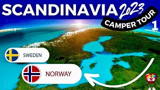 Scandinavia Camper Tour 2023 55 Wochen durch Schweden amp Norwegen  Ein unvergessliches Abenteuer [upl. by Mariette897]