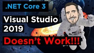 SOLVED NET Core 3 is not working in Visual Studio 2019 [upl. by Etnuahc]