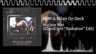 MBK amp Milan On Deck  Nuclear War 8ZeroEight quotRadiationquot Edit [upl. by Mahgirb]