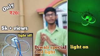 Diwali special roof light  wall decoration light [upl. by Gerbold530]